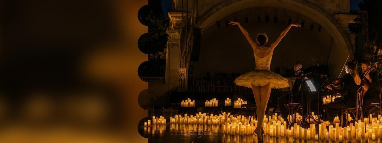 Şam İşığında Balet Axşamı. Açıq Hava Konserti. Çaykovski axşamı. Qu gölü. Candlelight Baku