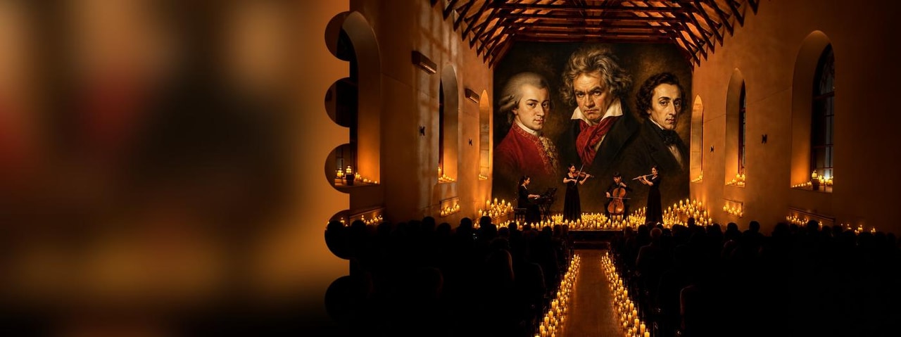 Şamların Əhatəsində Motsart, Bethoven və Şopen – Klassik Musiqi Axşamı