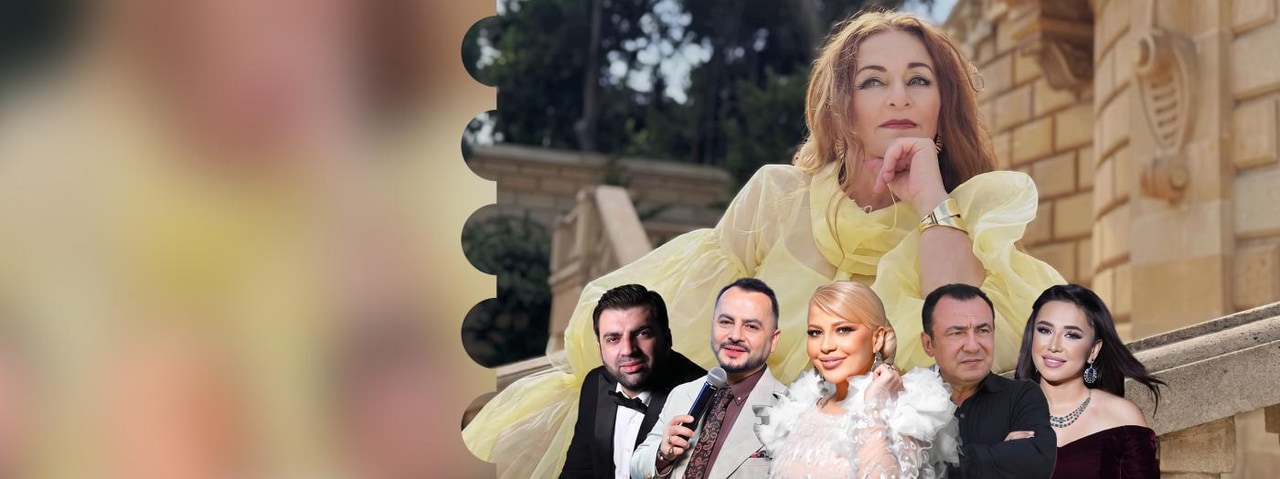 Bir payız axşamı - Rəsmiyyə Davudqızı dostlar əhatəsində