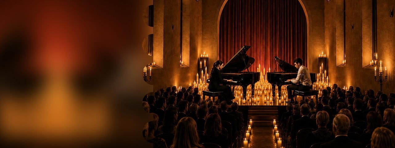 Şamların Əhatəsində Piano Axşamı