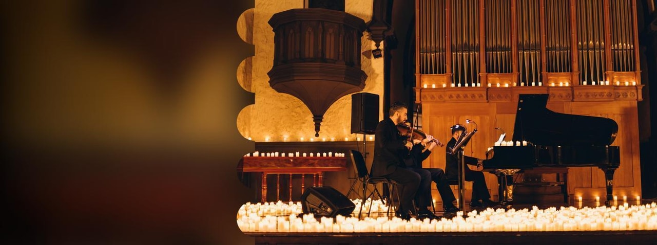 Вечер музыки из фильмов при свечах. Candlelight Baku