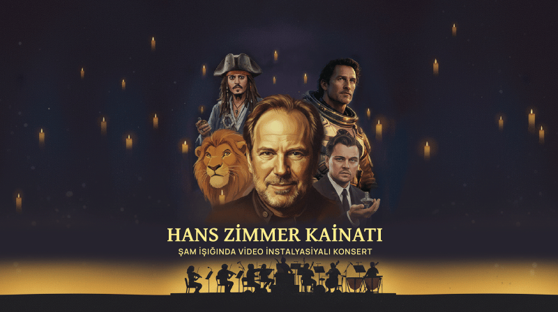 Hans Zimmer kainatı. Şam işığında video instalyasiyalı konsert. Ars Caspia Ensemble