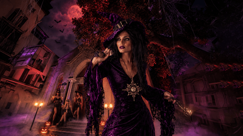 Girls-Only Halloween Party