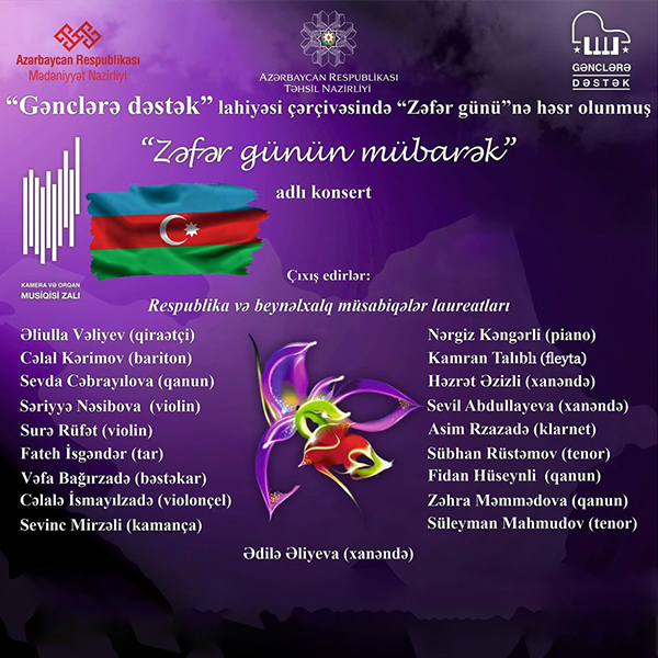 8 noyabr Zəfər günü - Gənclərə Dəstək