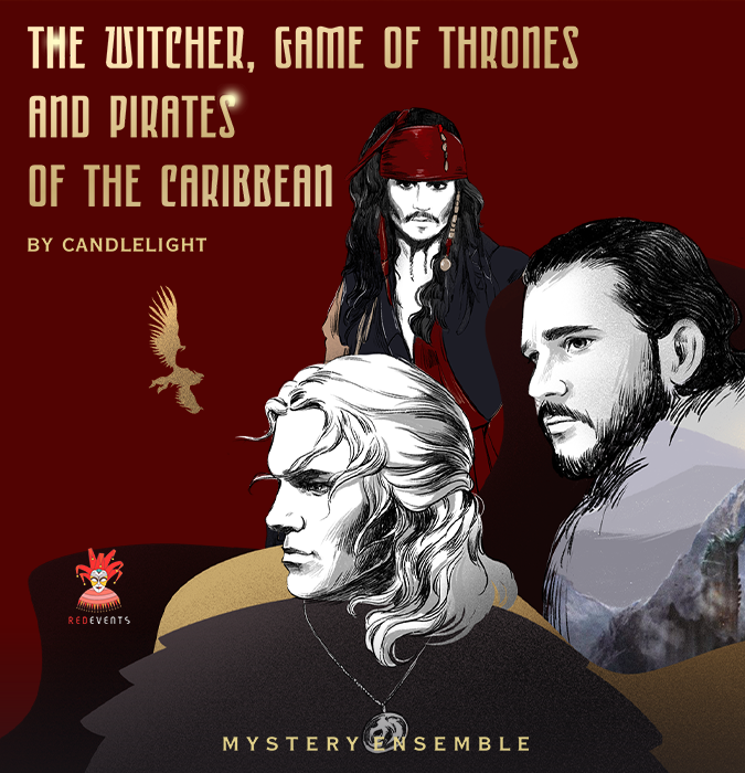 The Witcher, Game of Thrones and Pirates of the Caribbean by сandlelight. Mystery Ensemble