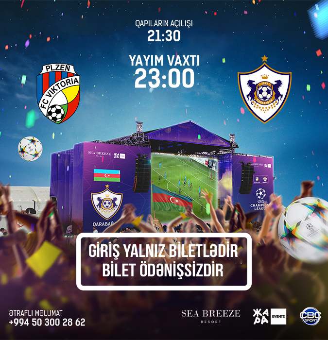 FC Viktoria Plzeň - Qarabağ FK CANLI YAYIM