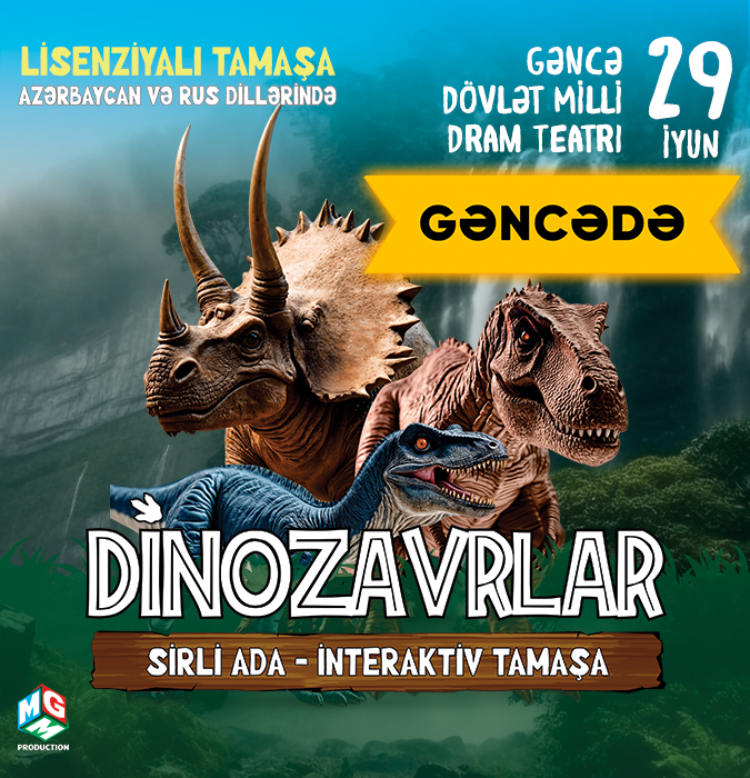 Dinozavrlar Gəncədə