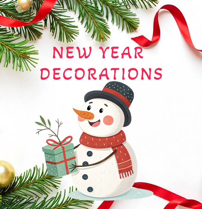 “New Year Decorations” For Kids