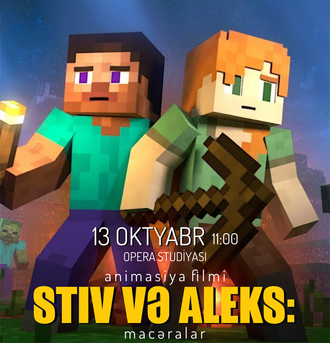Stev və Alex: Minecraft Macəraları