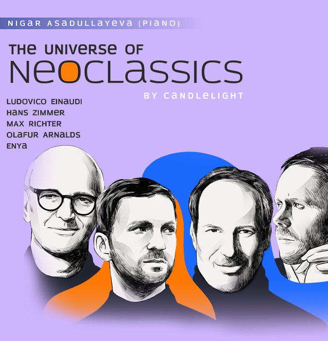 The Universe of Neoclassics by Candlelight: Ludovico Einaudi, Hans Zimmer, Max Richter, Olafur Arnalds, Enya