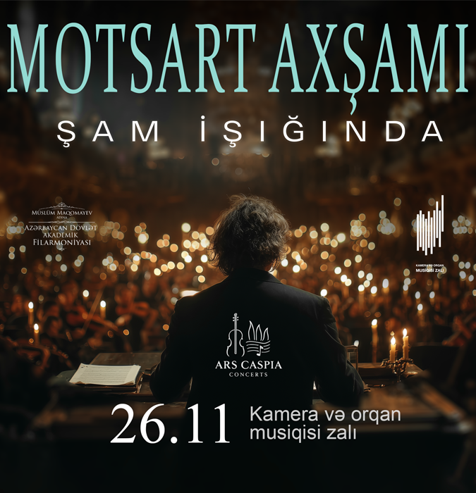 Mozart Evening by Candlelight. Ars Caspia Ensemble