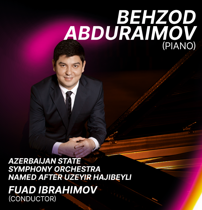 Festivalın açılış konserti: Behzod Abduraimov (fortepiano), Azərbaycan Dövlət Simfonik Orkestri, Fuad İbrahimov (dirijor)