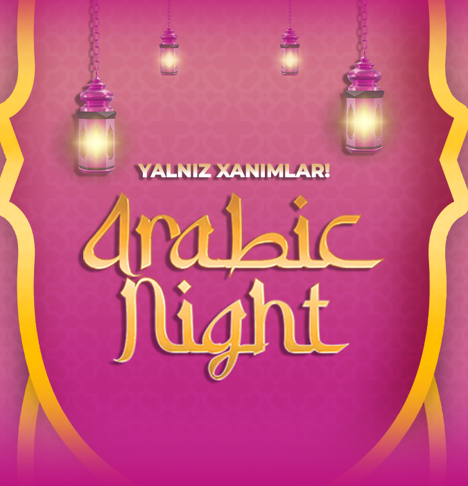 “Arabic night” only woman