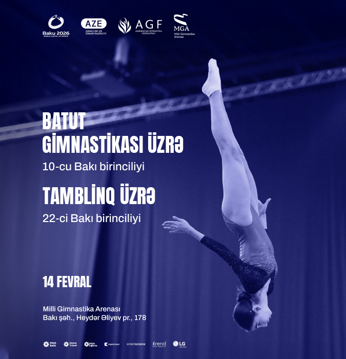 Batut gimnastikası üzrə 10-cu Bakı birinciliyi və tamblinq üzrə 22-ci Bakı birinciliyi