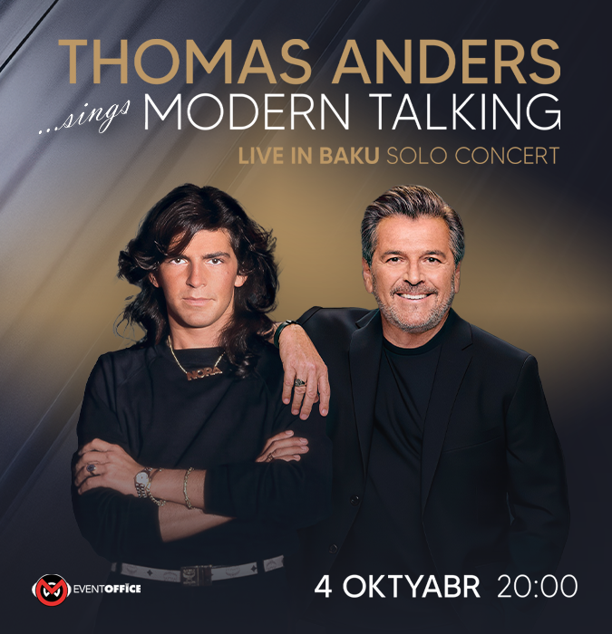 Thomas Anders sings MODERN TALKING