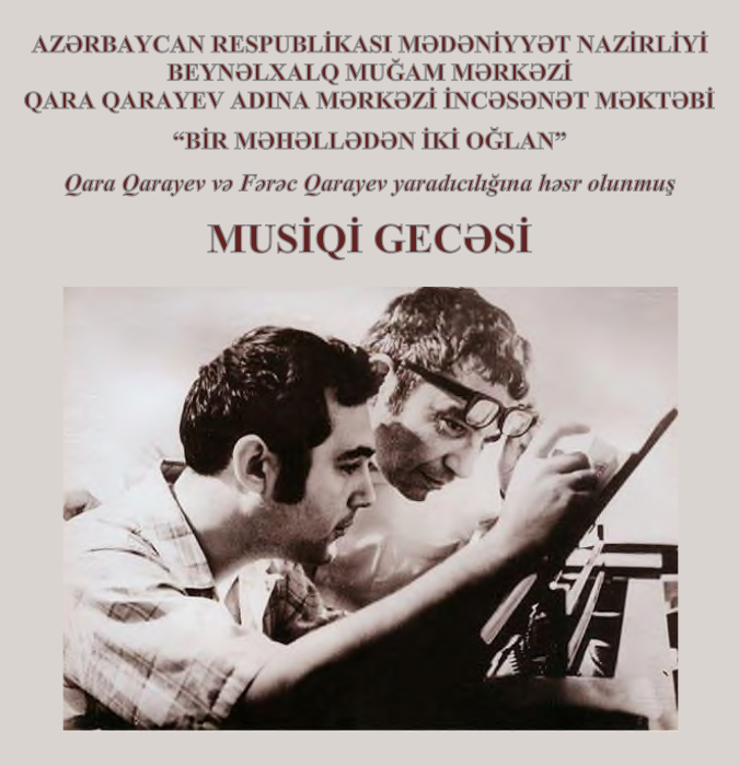 Bir məhəllədən iki oğlan