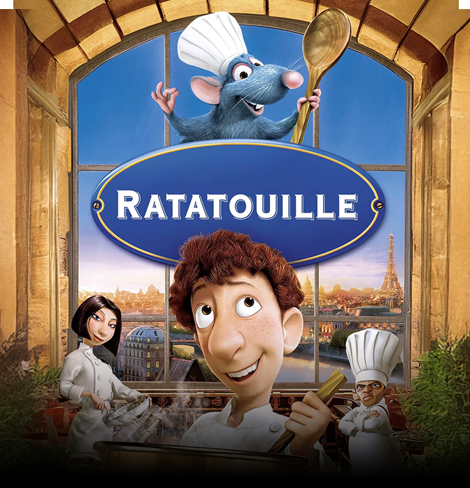 Screening of the animated film "Ratatouille"