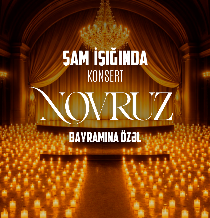 Şam işığında konsert Novruz bayramına özəl