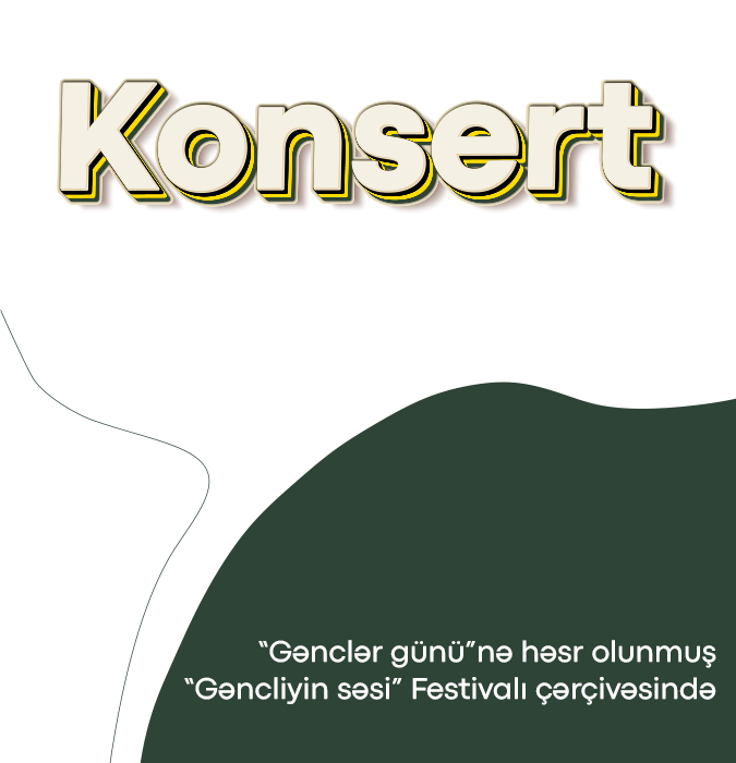 “Gənclər günü” festivalı ADKO Dirijor: F.Kərimov