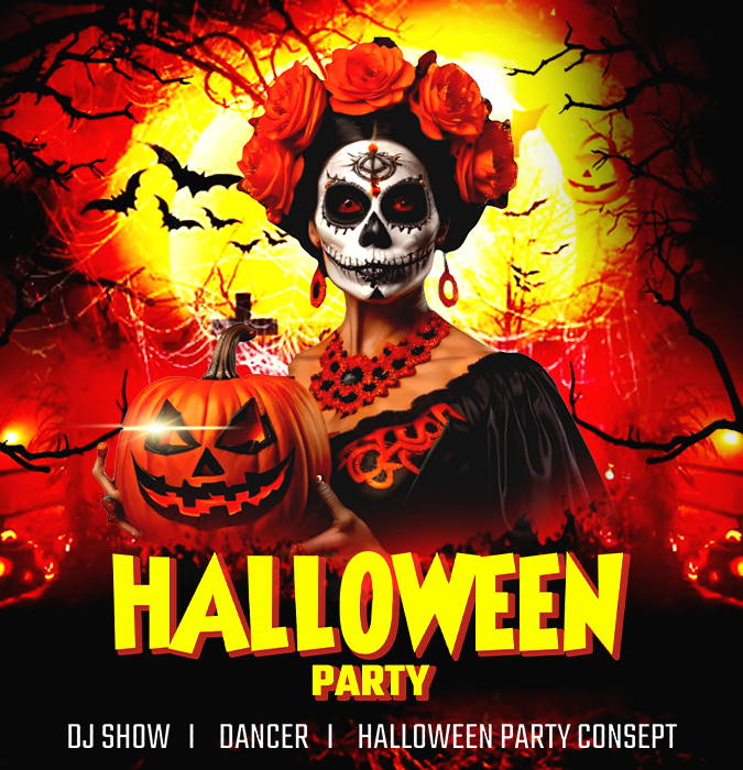 Halloween night party