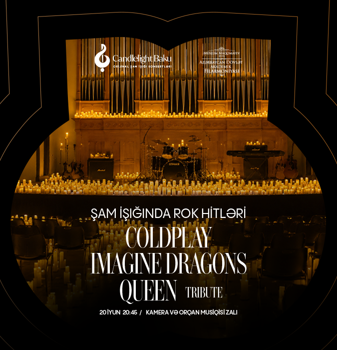 Queen, Coldplay, Imagine Dragons. Rok Hitləri Şam işığında konsert. Candlelight
