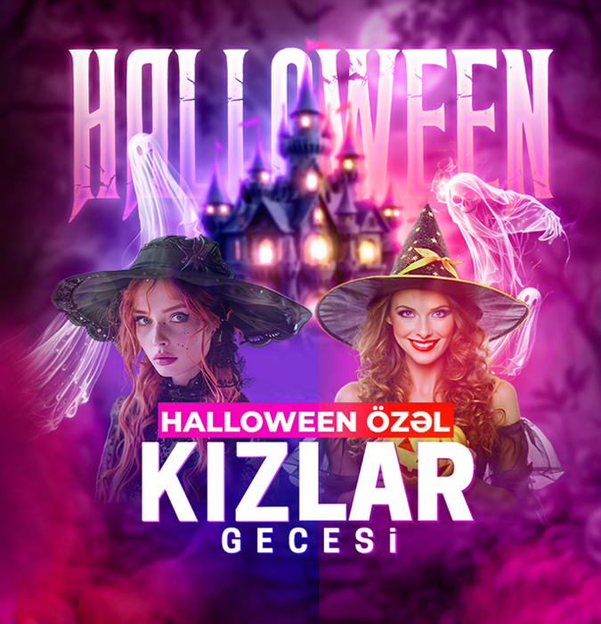 Kızlar gecəsi Halloween özəl