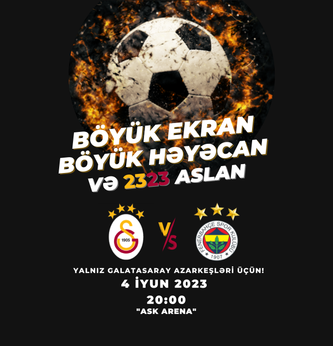 Qalatasaray – Fenerbahçe #Hədəf23
