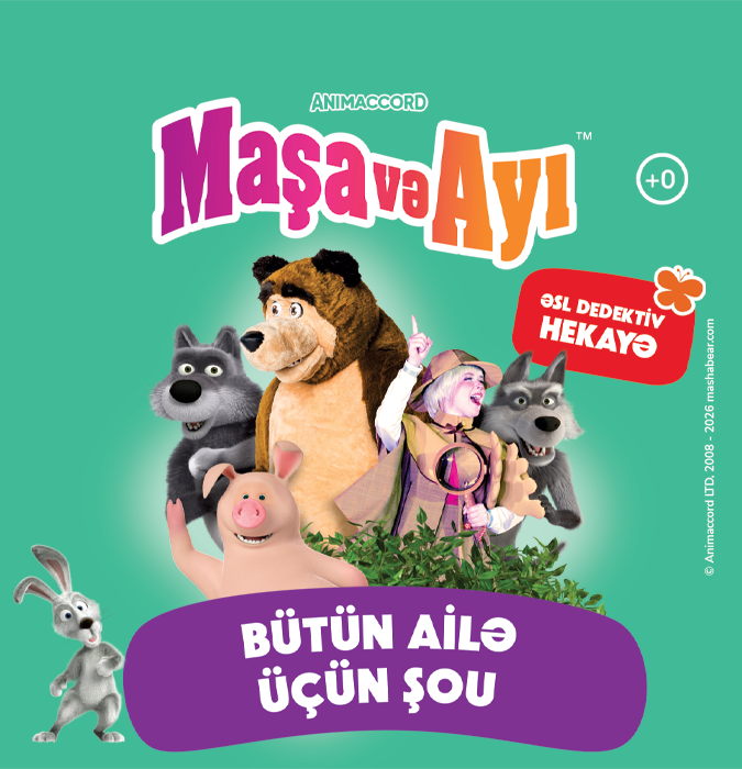 Maşa və Ayı. Əsl detektiv hekayə - Masallı