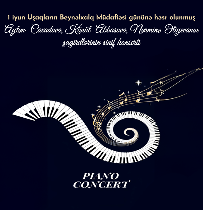 Concert of students of Ayten Javadova, Konul Abbasova and Narmina Aliyeva