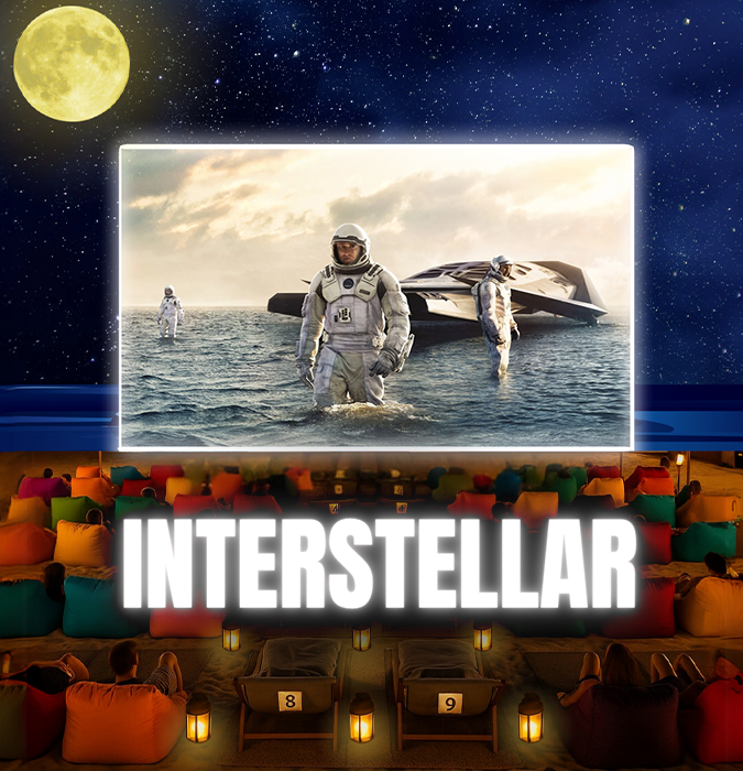 Screening of the film "interstellar"