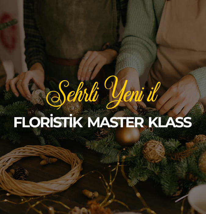 New Year Floristic Master Classes by SENSUM Floristry