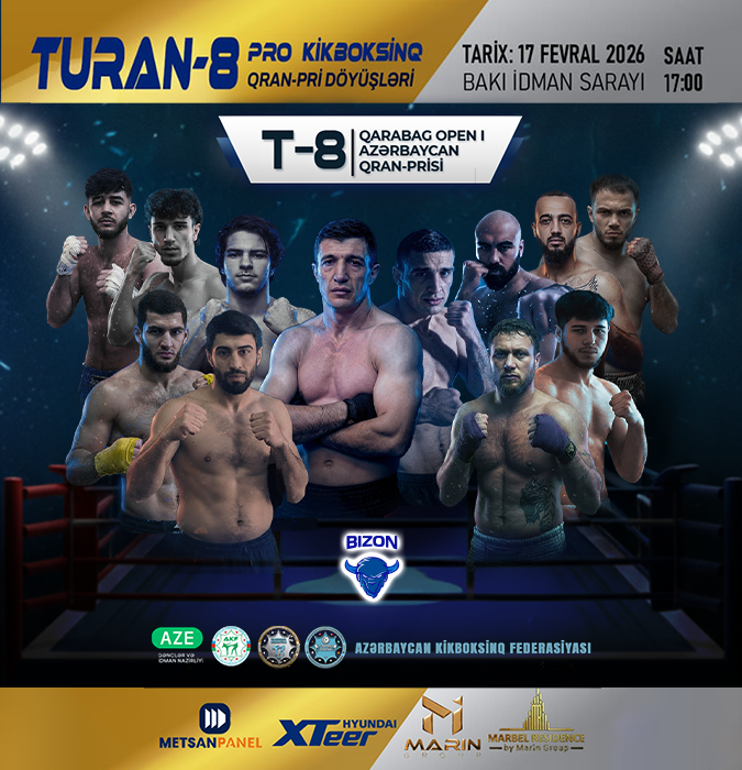 TURAN-8. PRO Kikboksinq. Qran-pri döyüşləri