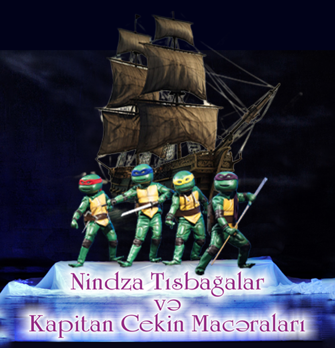 Nindza Tıspağalar və Kapitan Cekin macəraları