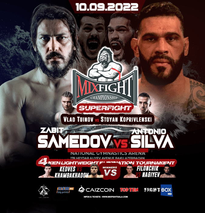 ZABIT SAMEDOV vs ANTONIO SILVA