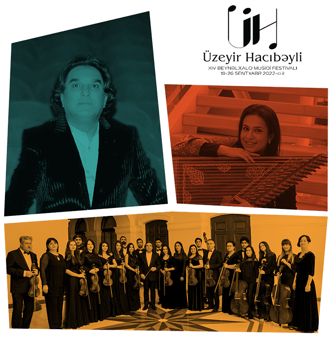 Ü.Hacıbəyli XIV BMF. ADKO Dirijor: F.Kərimov ,Solist: Ç.Heydərova