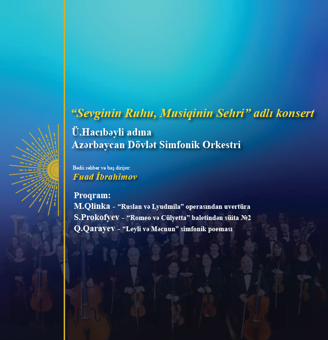 "Sevginin ruhu, musiqinin sehri" adlı konsert