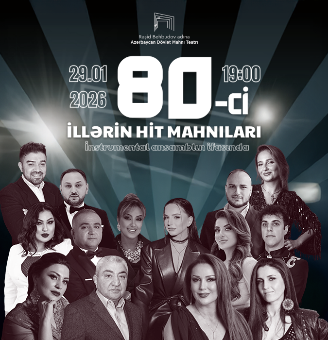 "80-ci illərin hit mahnıları" - Sevilən müğənnilərin ifasında retro gecə