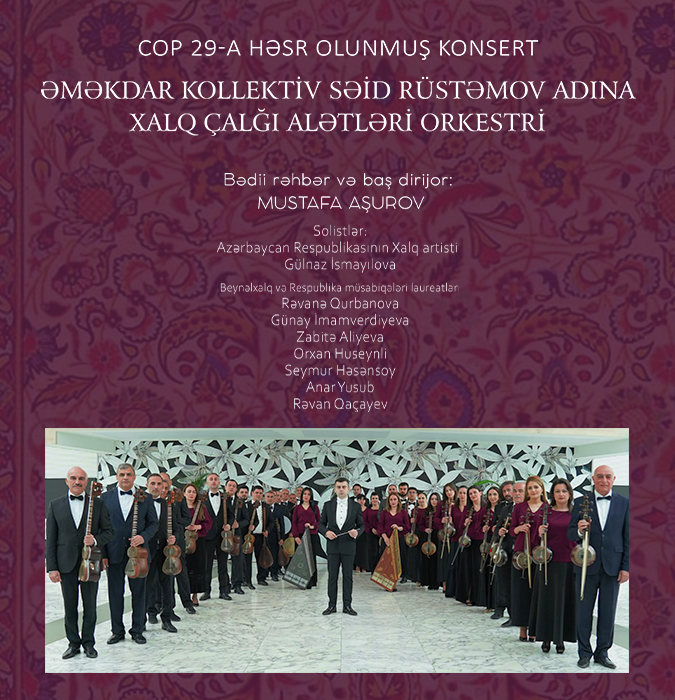 Səid Rüstəmov adına XÇA Orkestrinin konserti