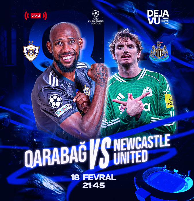 Canlı Yayım | Qarabağ vs Newcastle United FC