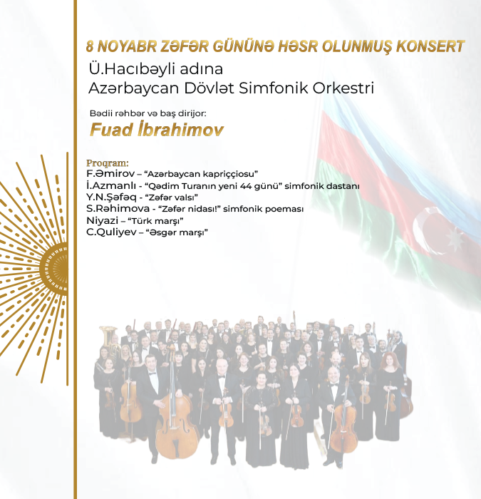 Concert dedicated to November 8 Victory Day