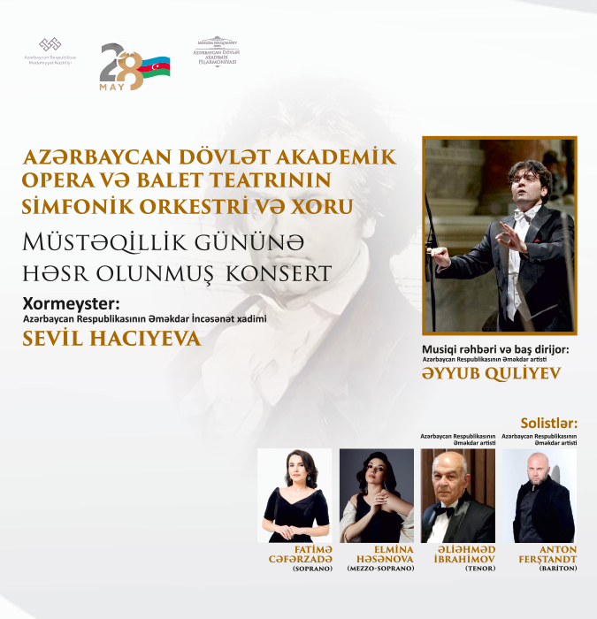 28 May Müstəqillik gününə həsr olunmuş konsert