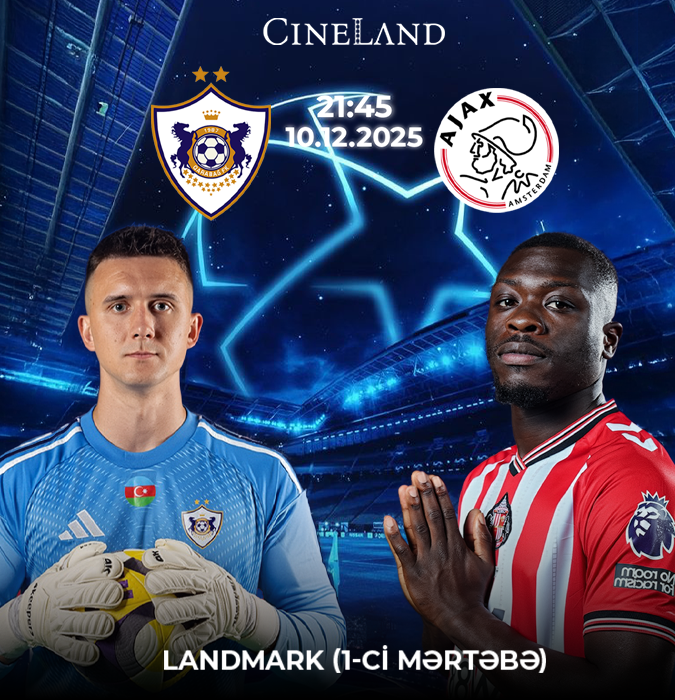 Qarabağ FK - AFC Ajax Çempionlar Liqası Futbol yayımı