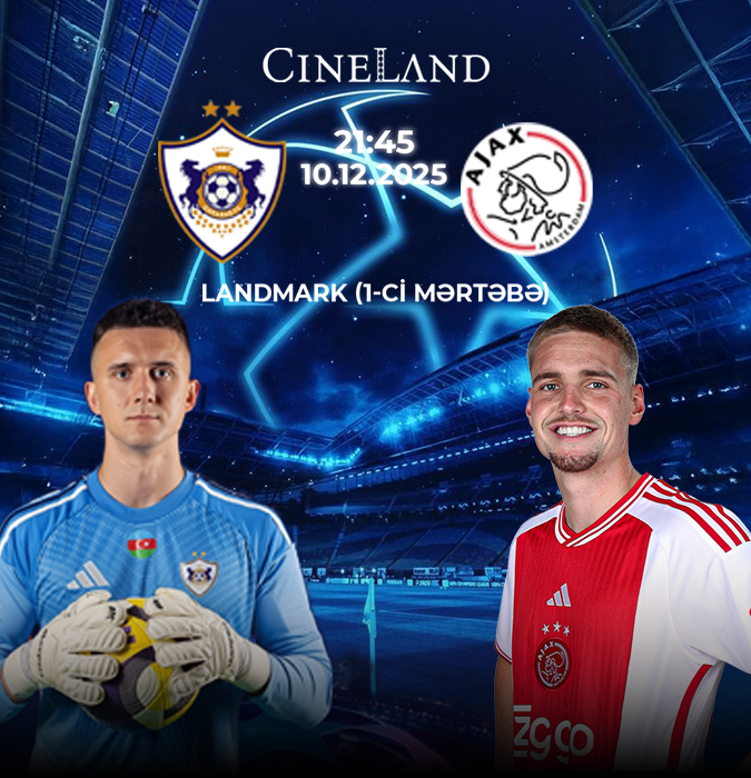 Qarabağ FK - AFC Ajax Çempionlar Liqası Futbol yayımı