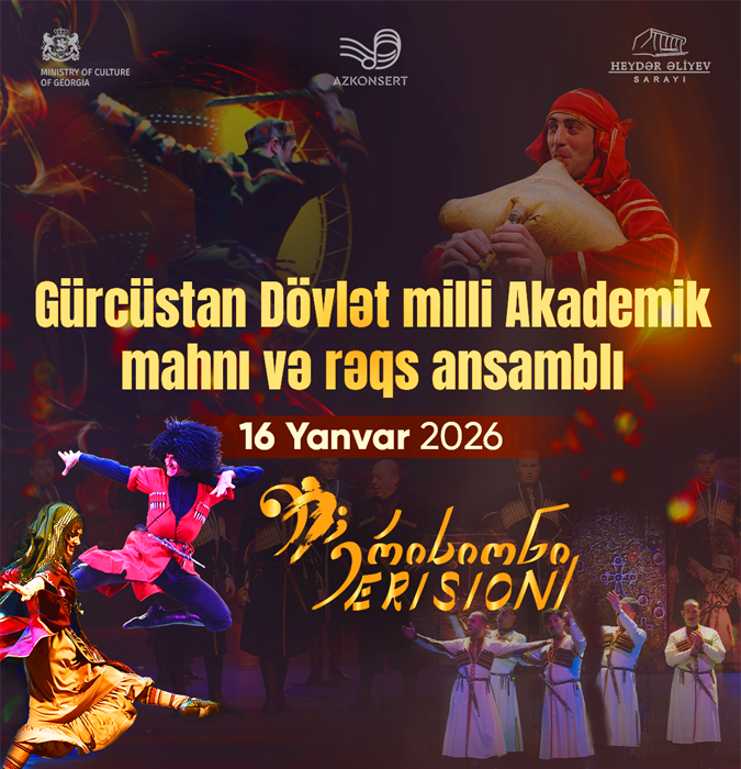 "Erisioni" - Gürcüstan Dövlət  Milli Akademik Mahnı və Rəqs ansamblı