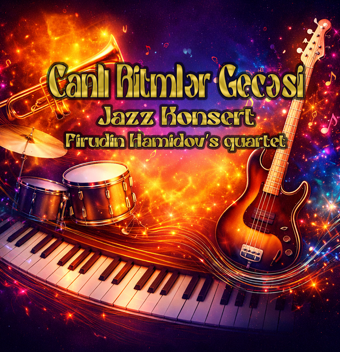 Canlı Ritmlər Gecəsi – Jazz Quartet Konserti Show Gallery-də