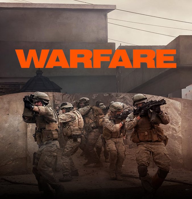 Screening of the film "Warfare (2025)"