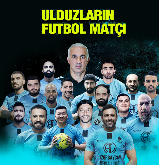 Azerbaijan Media League - Football match of the stars