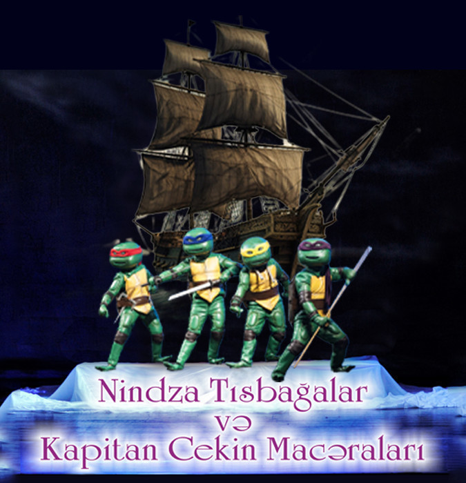 Nindza Tıspağalar və Kapitan Cekin macəraları