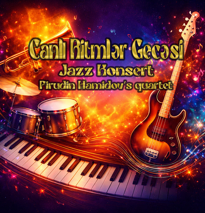 Canlı Ritmlər Gecəsi – Jazz Quartet Konserti Show Gallery-də