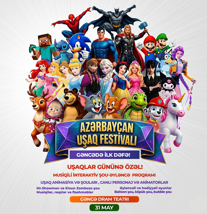 Azərbaycan Uşaq Festivalı Gəncədə